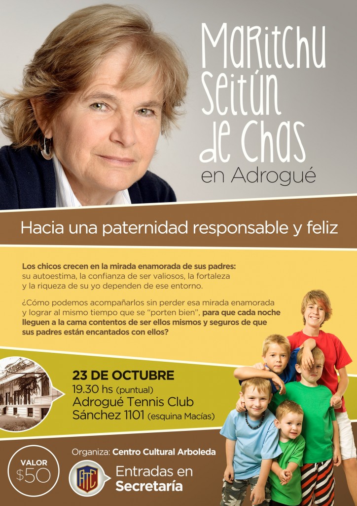 charla psicologa 23 de octubre 2015